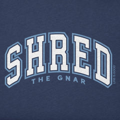 Kids Shred the Gnar Arch Long Sleeve Crusher Tee