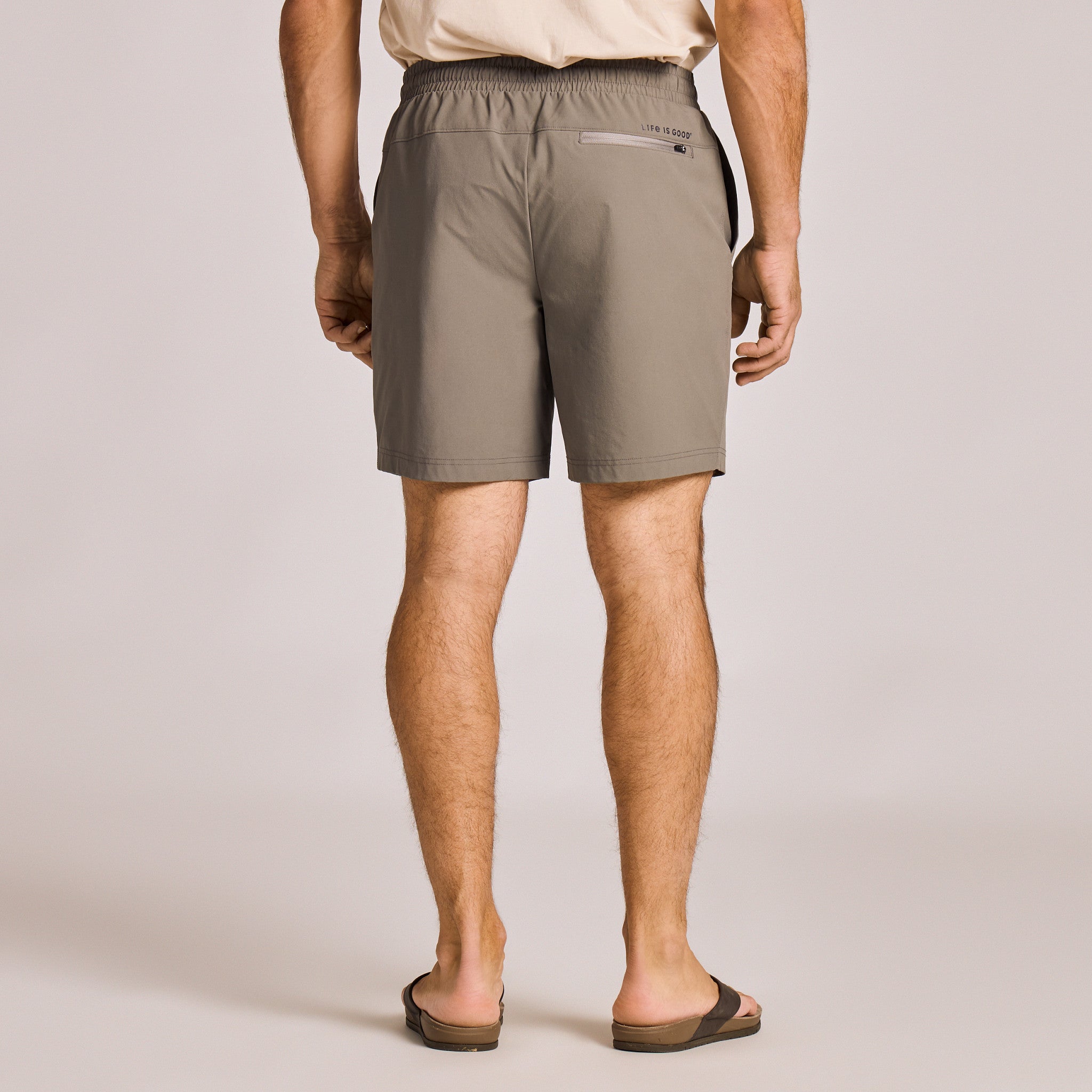 Men's Solid Weekender Short