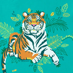Kids Wild Tiger Short Sleeve Crusher Tee