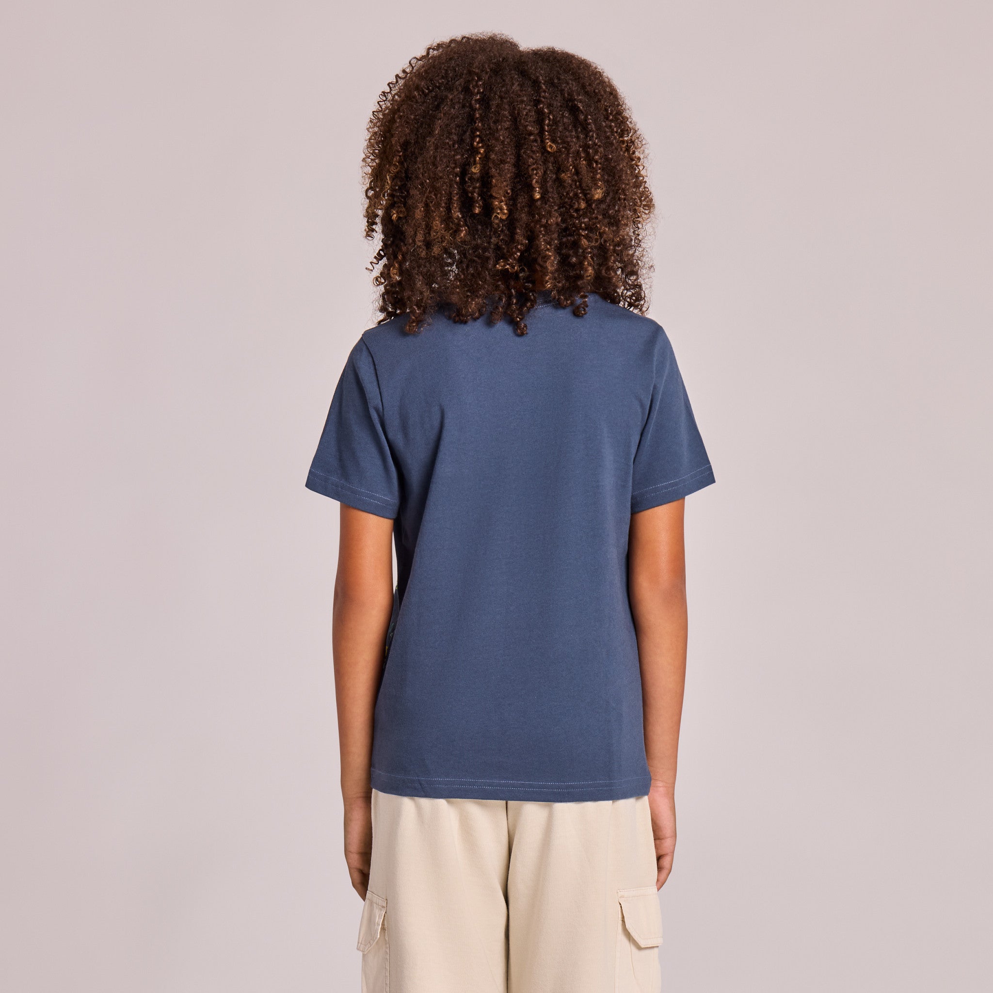 Kids Wild Leopard Short Sleeve Crusher Tee