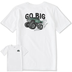 Kids Go Big Monster Truck Short Sleeve Crusher Tee