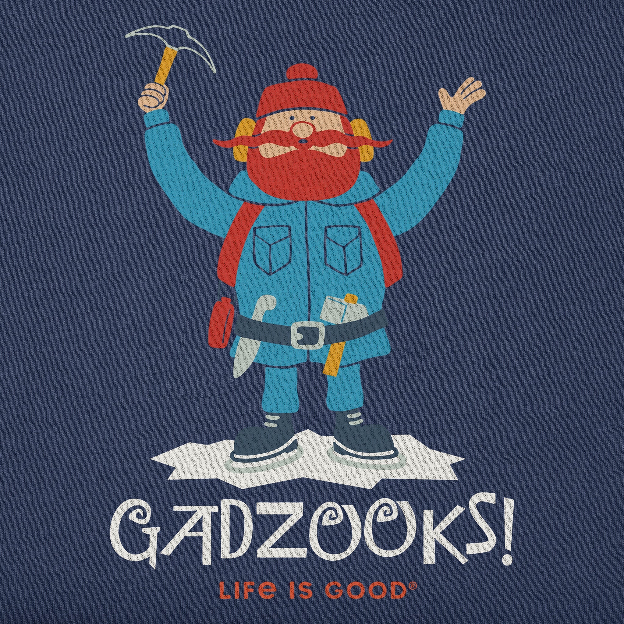Men's Gadzooks Yukon Long Sleeve Crusher Tee