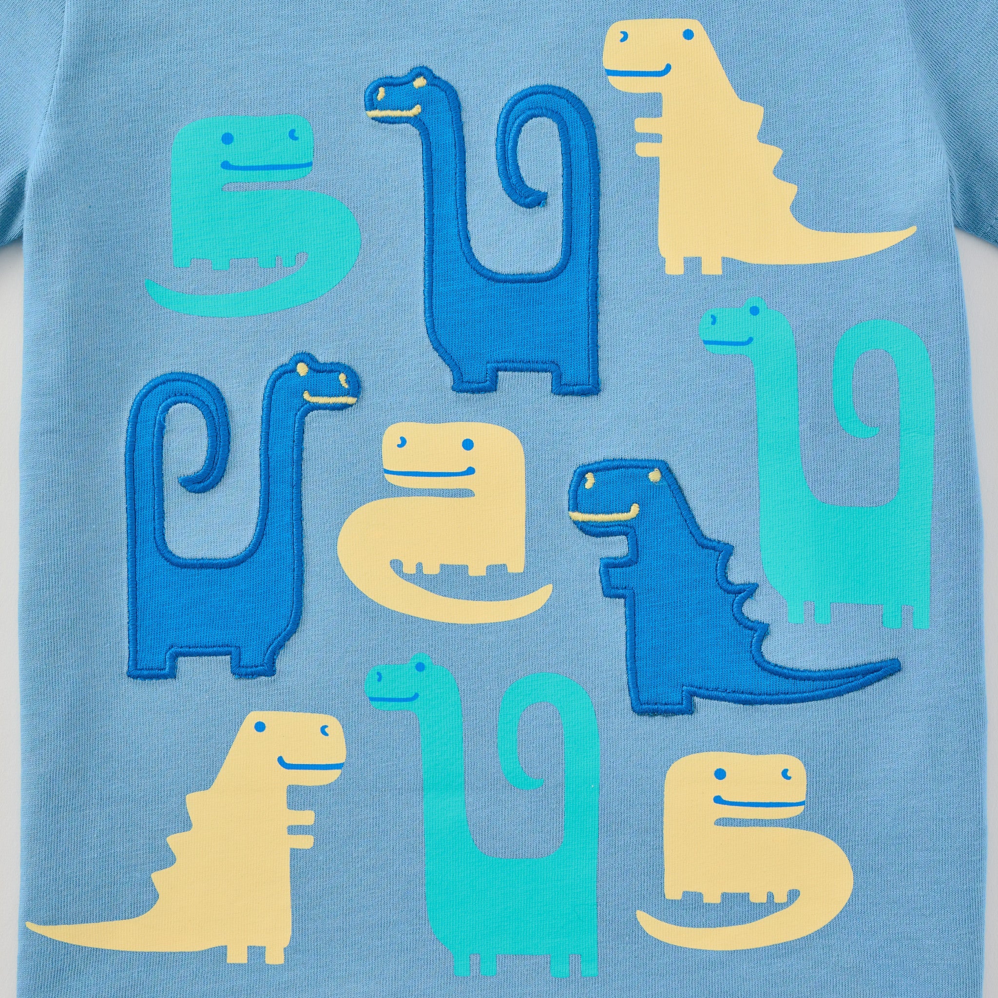 Toddler Dino Friends Short Sleeve Crusher Tee