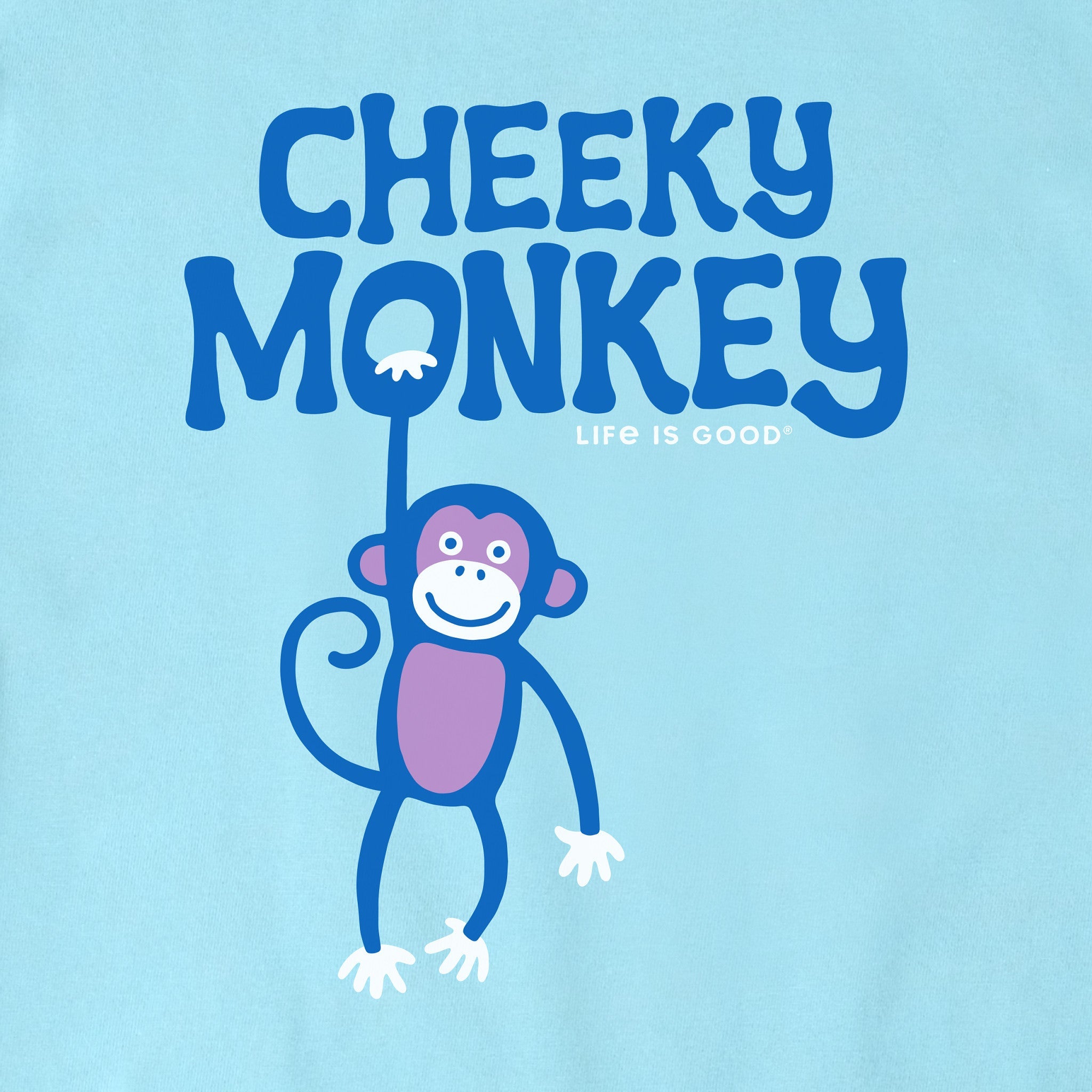 Baby Cheeky Monkey Bars Short Sleeve Crusher Baby Bodysuit