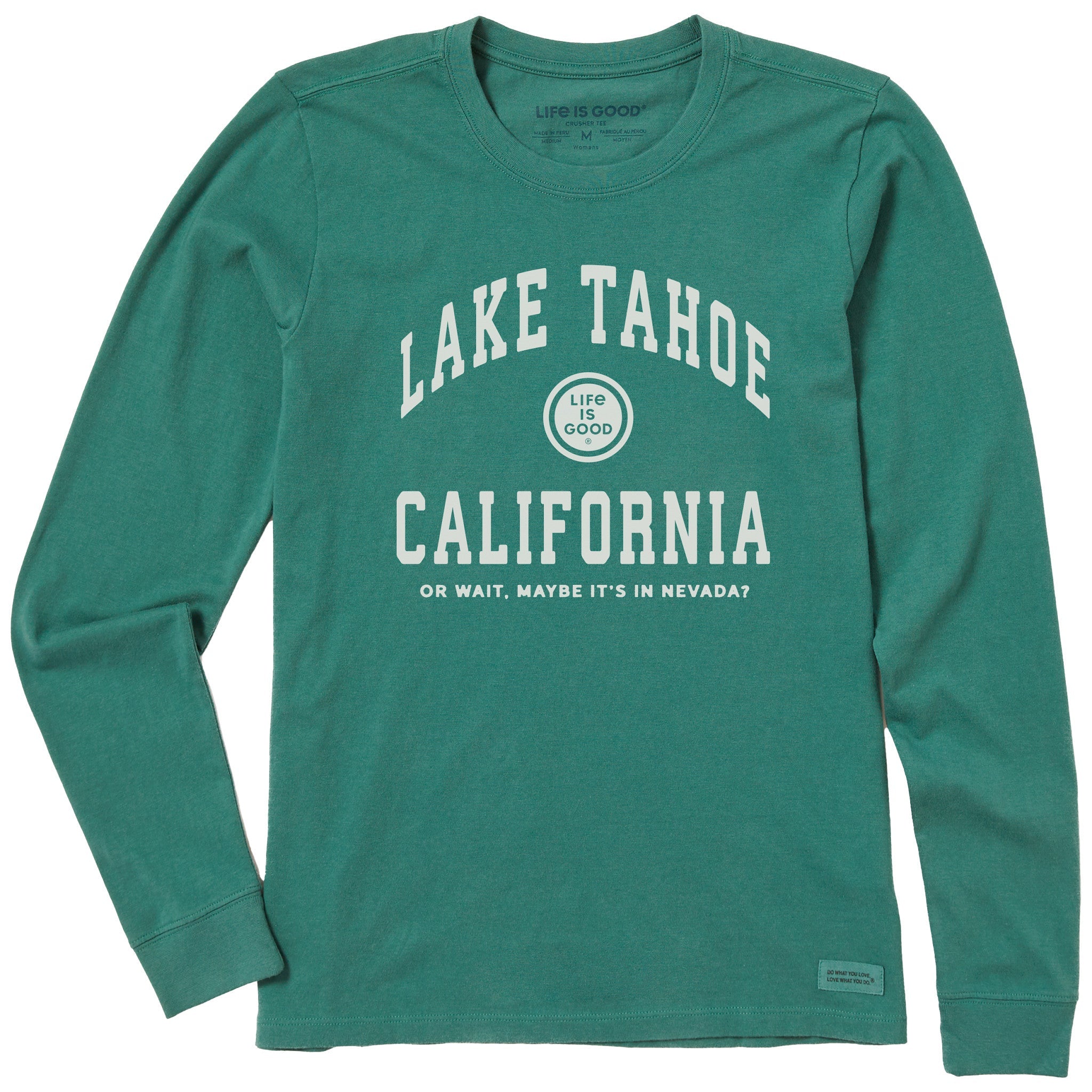 Women's Lake Tahoe Arch Long Sleeve Crusher Tee