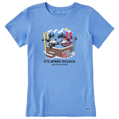 Women's It's Apres O Clock Short Sleeve Crusher Tee