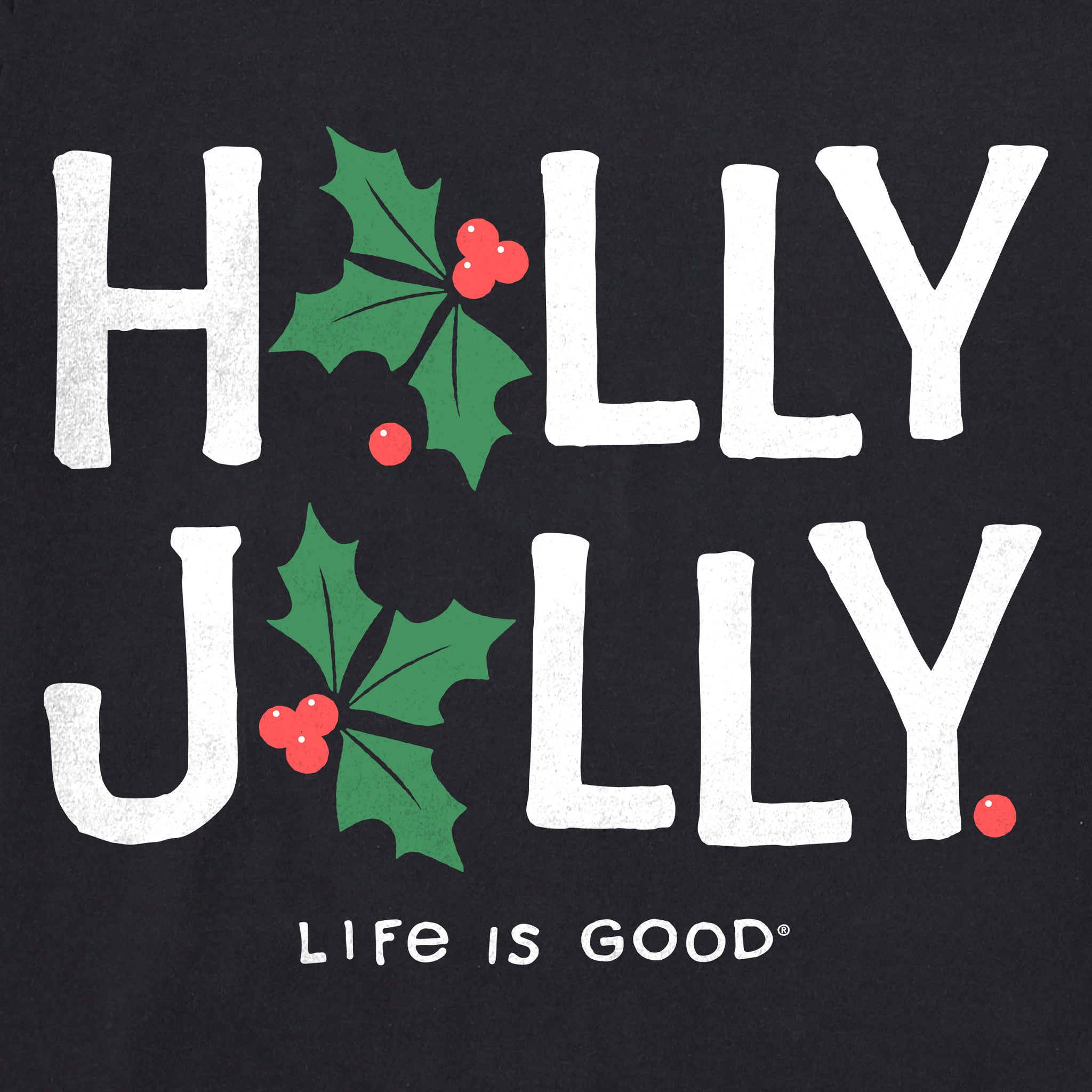 Women's Holly Jolly Long Sleeve Crusher Vee