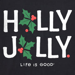 Women's Holly Jolly Long Sleeve Crusher Vee
