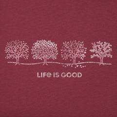Women's Four Seasons Trees Long Sleeve Crusher Tee
