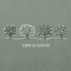 Women's Four Seasons Trees Long Sleeve Crusher Tee