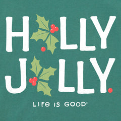 Women's Holly Jolly Long Sleeve Crusher Tee