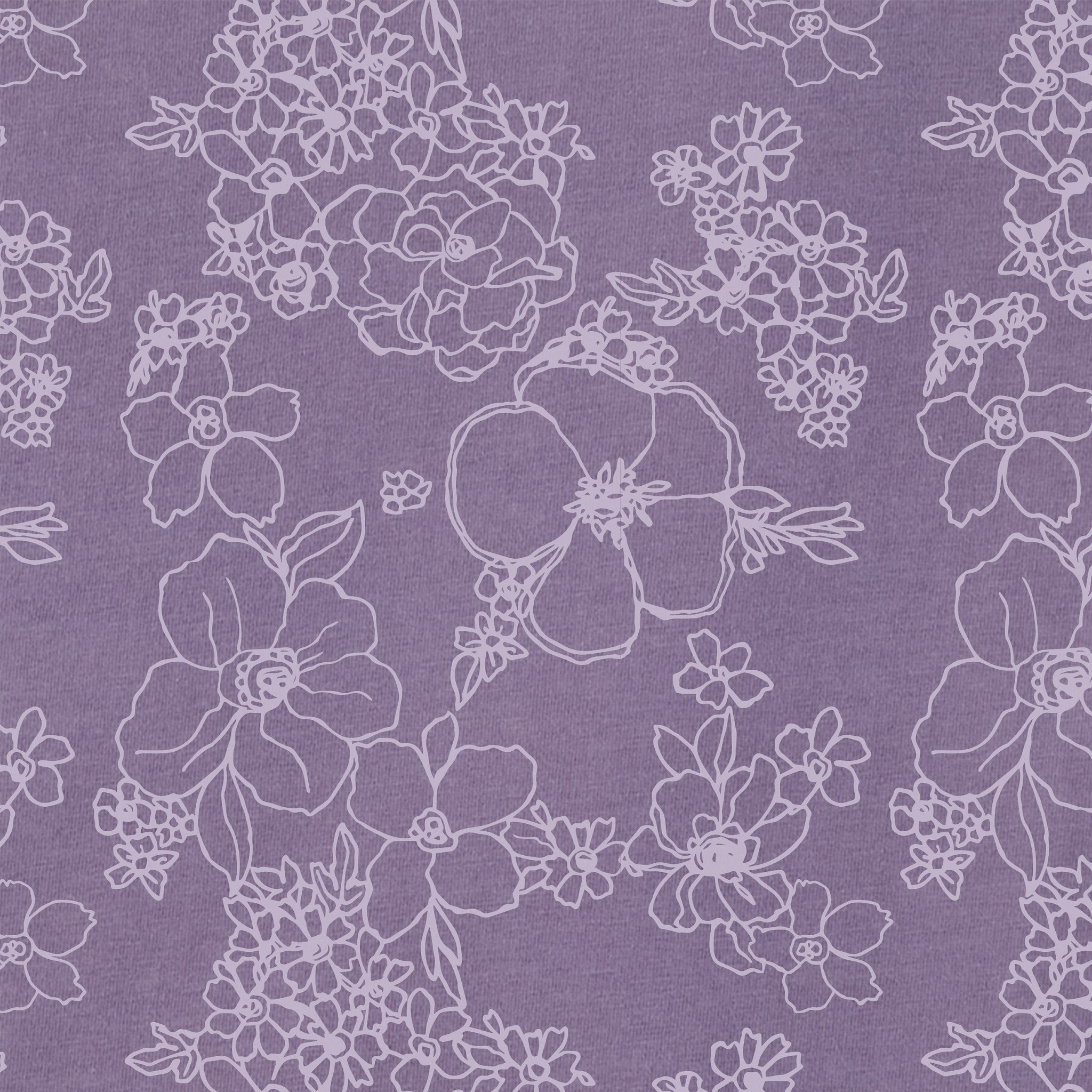 Women's Floral Garden Pattern Crusher-LITE Easy Vee