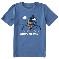 Kids Born to Ride Willie Short Sleeve Crusher Tee