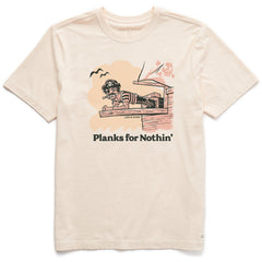 Men's Planks for Nothin' Short Sleeve Crusher Tee