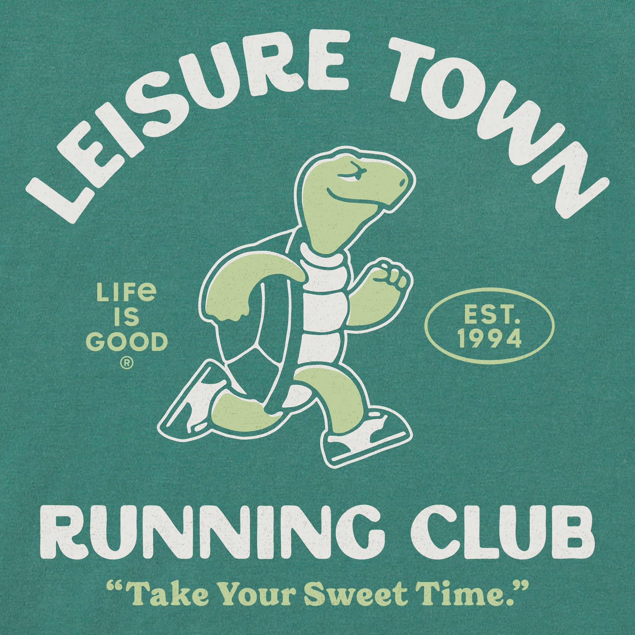 Men's Leisure Town Running Club Short Sleeve Crusher Tee