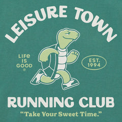 Men's Leisure Town Running Club Short Sleeve Crusher Tee