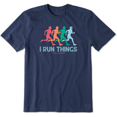 Men's I Run Things Short Sleeve Crusher Tee