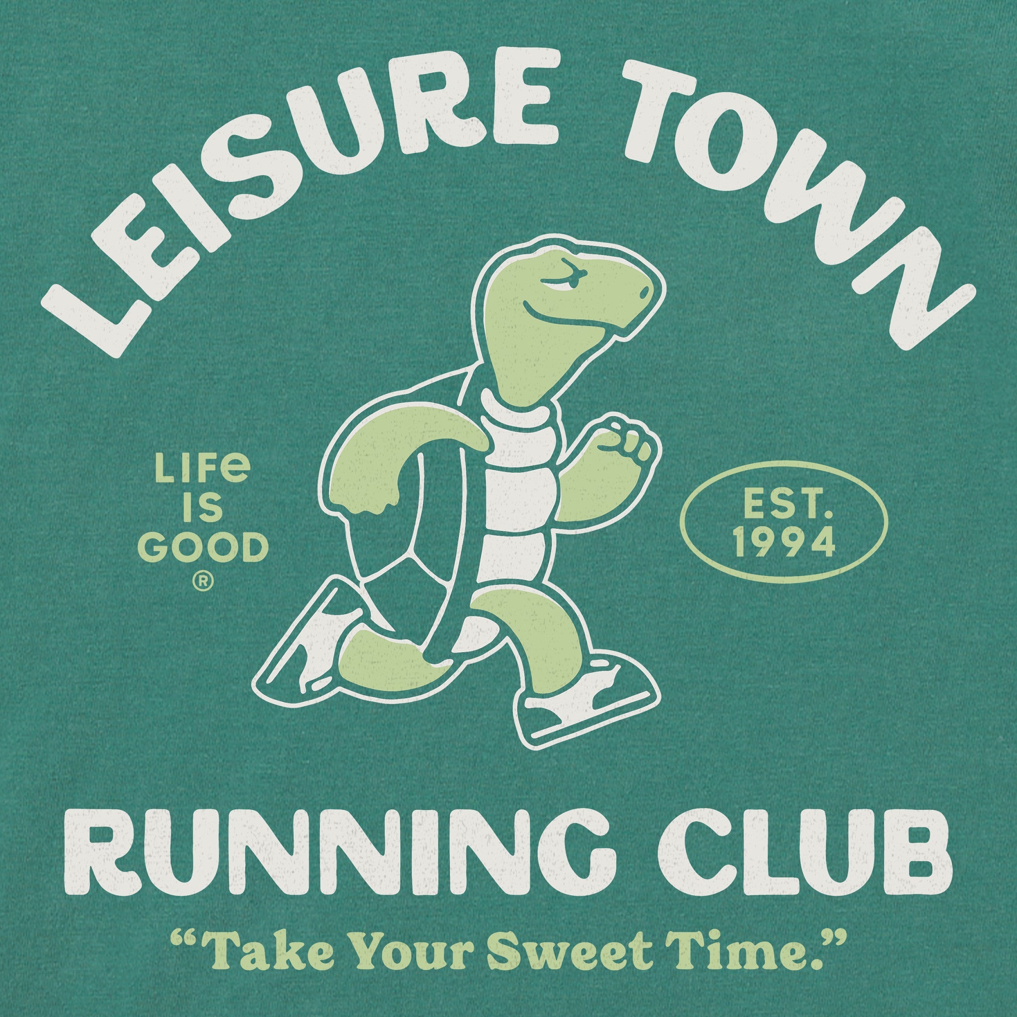 Women's Leisure Town Running Club Short Sleeve Crusher Tee