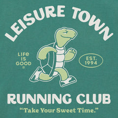 Women's Leisure Town Running Club Short Sleeve Crusher Tee