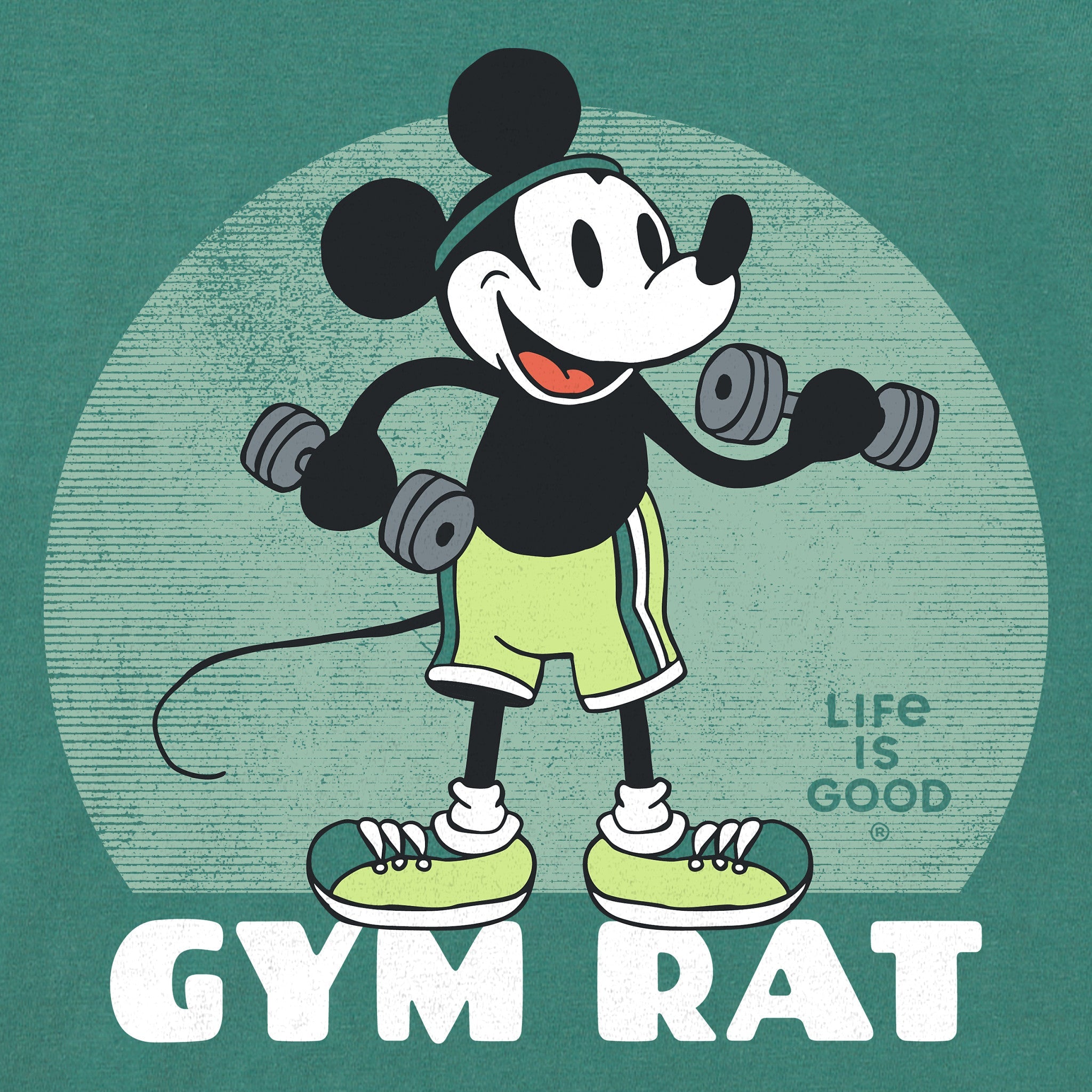 Women's Gym Rat Willie Short Sleeve Crusher Tee