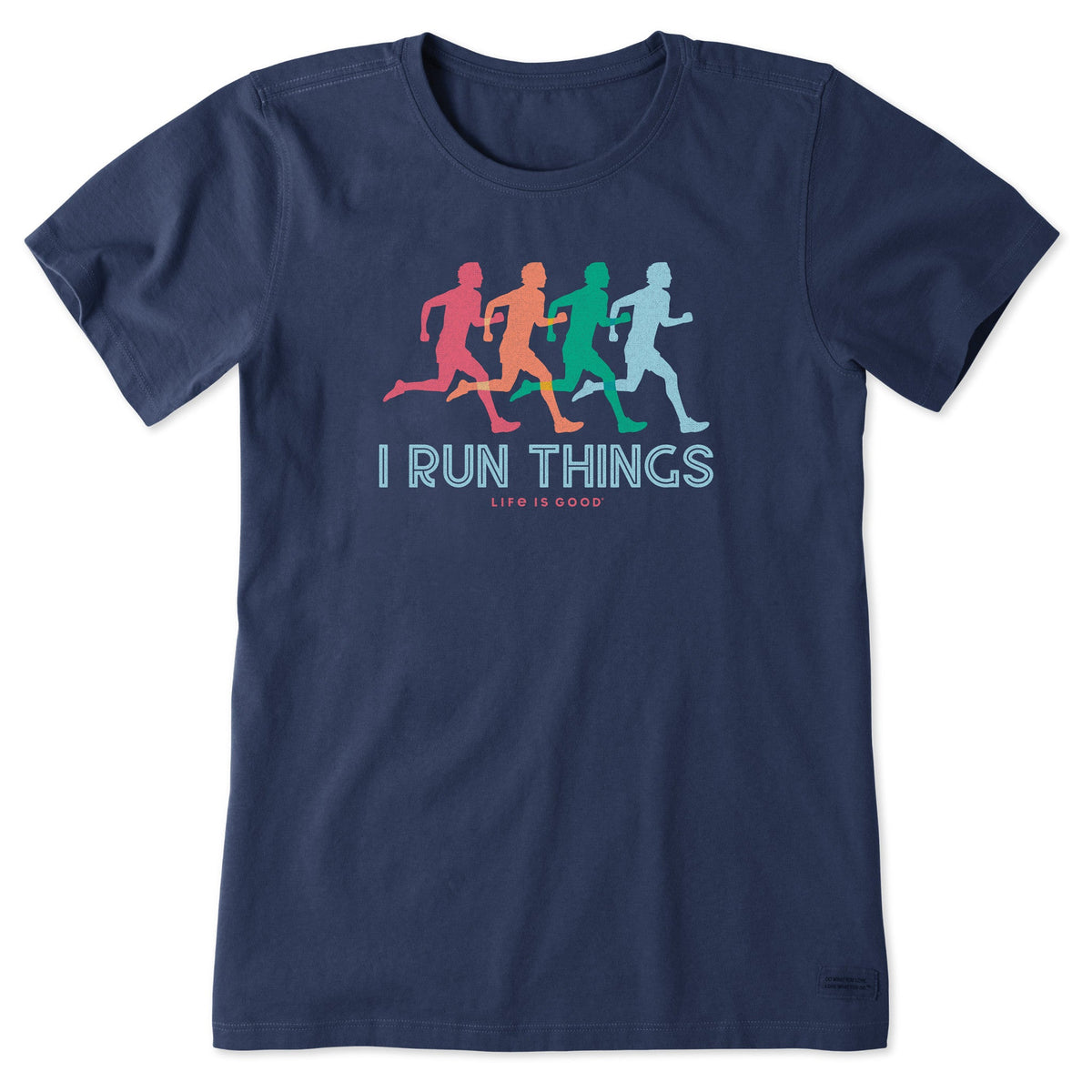 Women's I Run Things Short Sleeve Crusher Tee