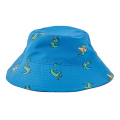 Toddler Later Gator Pattern Made in the Shade Bucket Hat