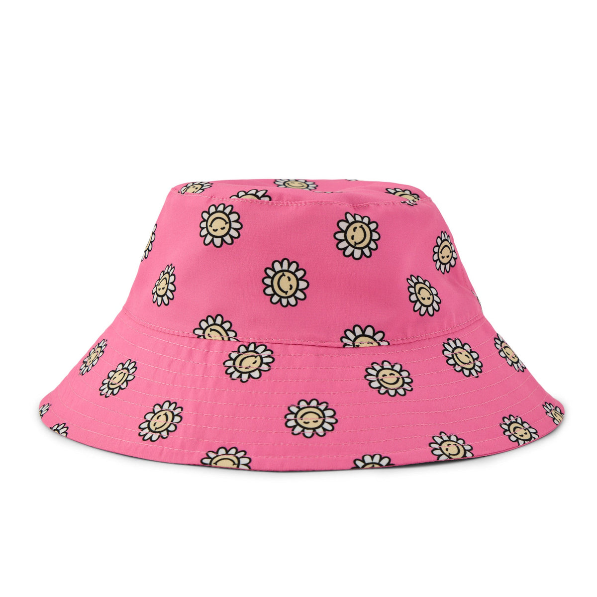 Toddler Smile Daisy Pattern Made in the Shade Bucket Hat