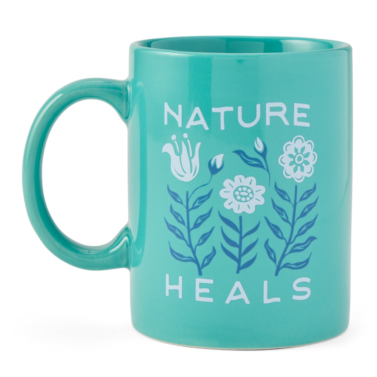 Nature Heals Floral Jake's Mug