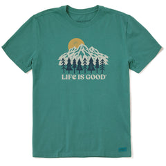 Men's Mountains and Trees Short Sleeve Crusher Tee