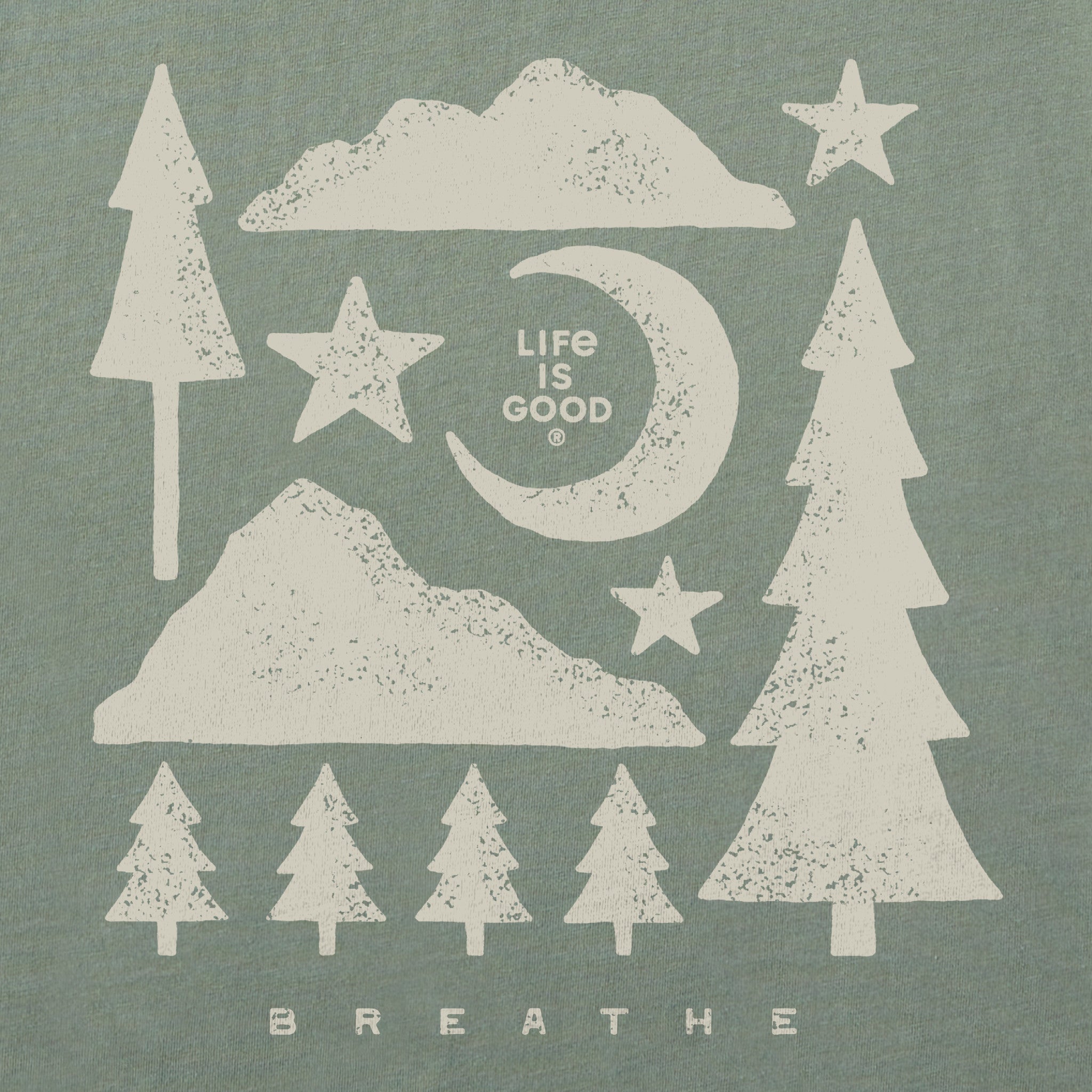 Men's Mountain Pine Medley Short Sleeve Crusher Tee