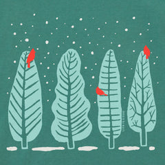 Women's Four Cardinal Trees Long Sleeve Crusher Tee