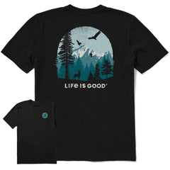 Men's Pinescape Short Sleeve Crusher Tee