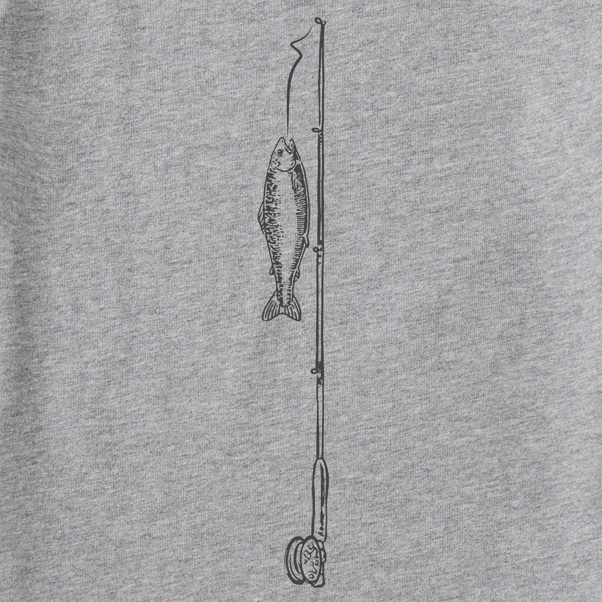 Men's WTF Fish Scenic Long Sleeve Crusher Tee