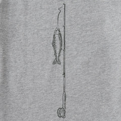 Men's WTF Fish Scenic Long Sleeve Crusher Tee