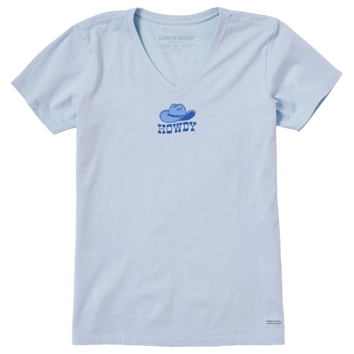 Women's Howdy Hat Short Sleeve Crusher Vee