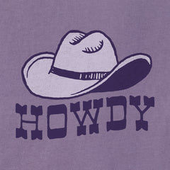 Women's Howdy Hat Short Sleeve Crusher Tee