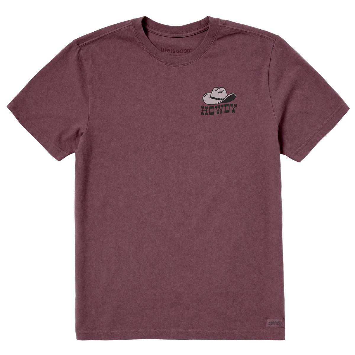 Men's Howdy Hat Short Sleeve Crusher Tee