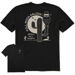 Men's Full Moon Saloon Short Sleeve Crusher Tee