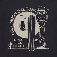 Men's Full Moon Saloon Short Sleeve Crusher Tee