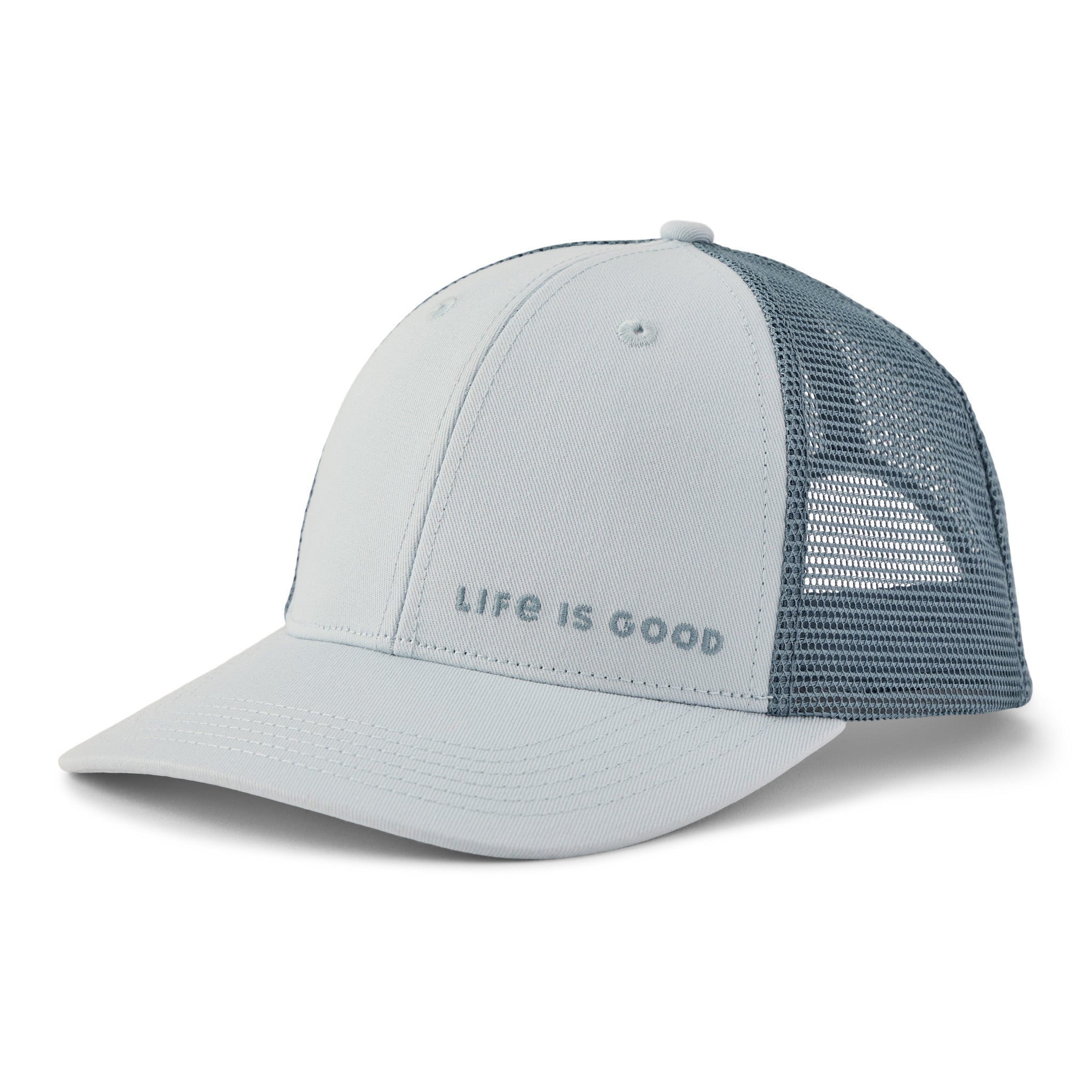 Adult Unisex Life is Good Wordmark Trucker