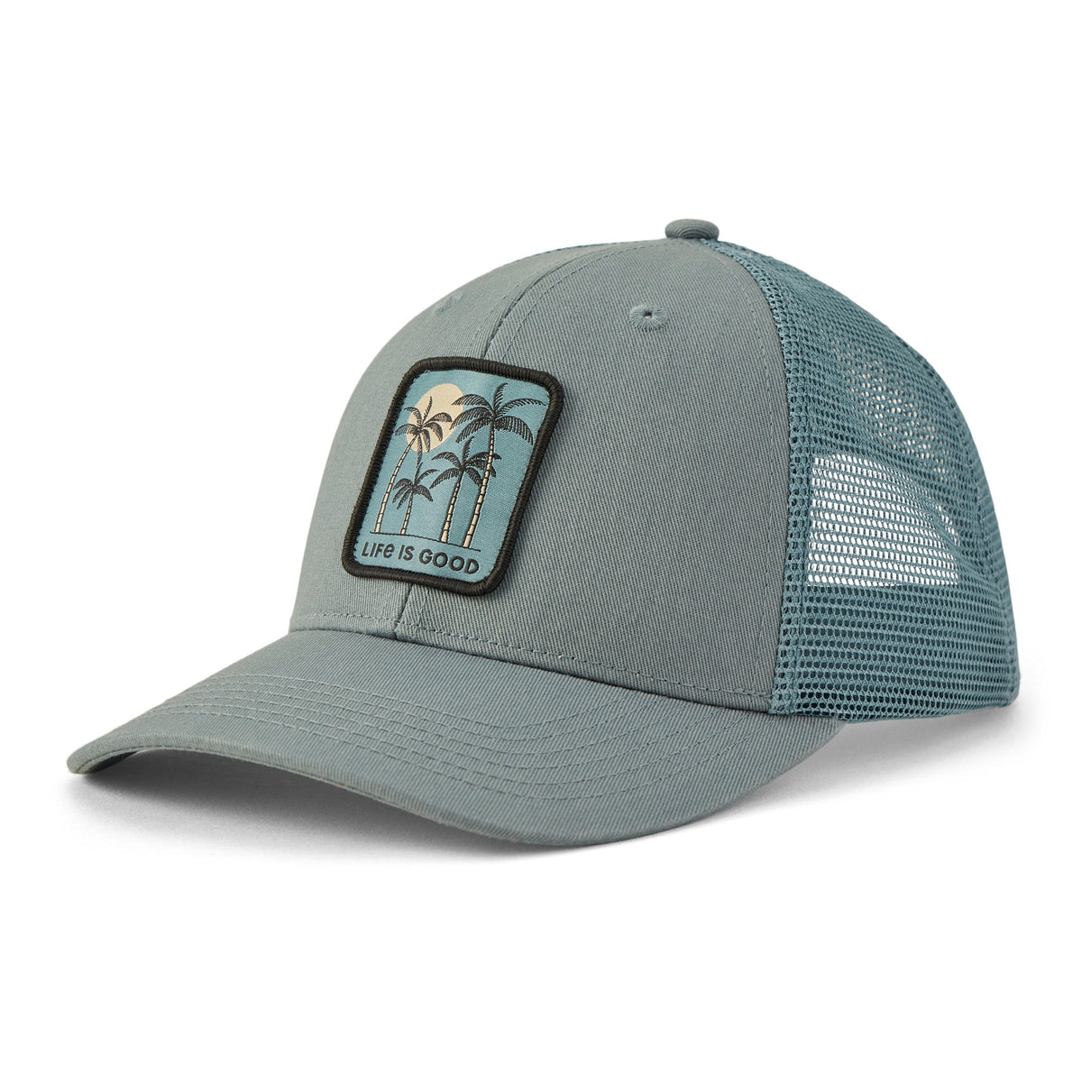 Adult Unisex Moonlight Palms Trucker