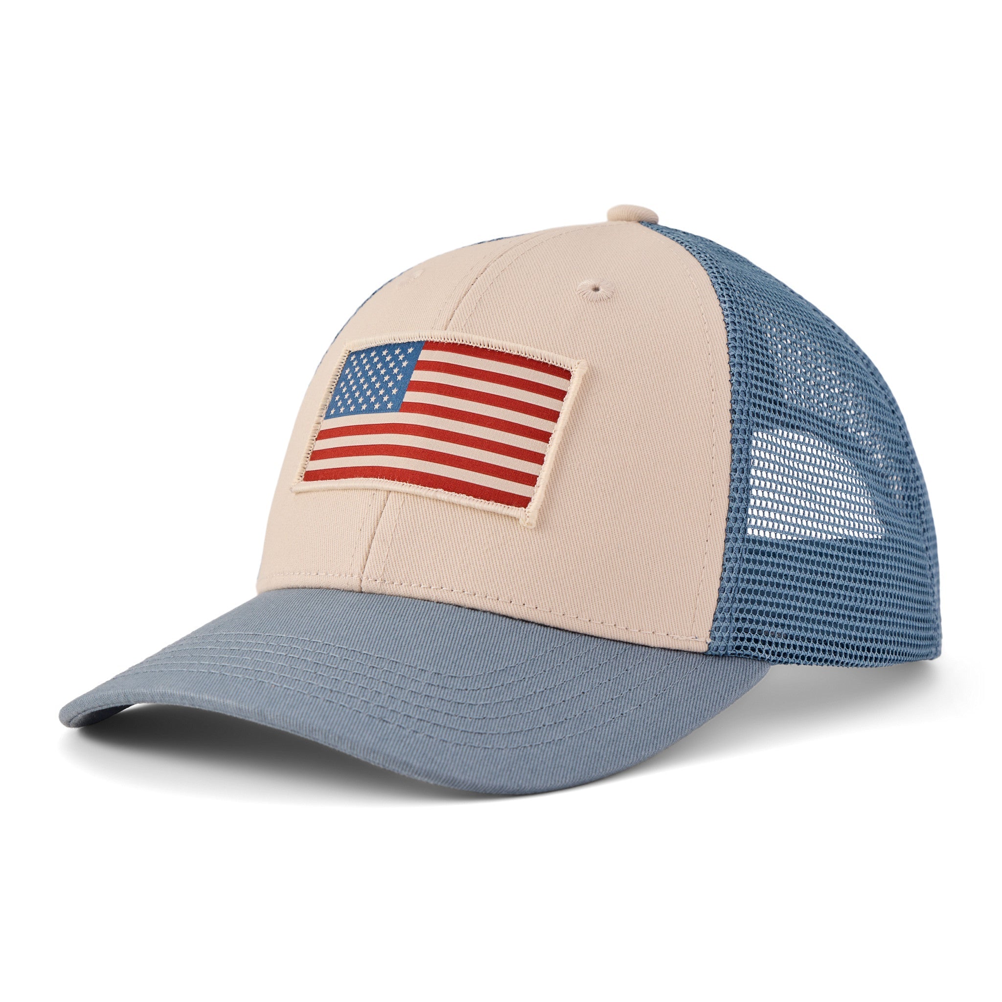 Adult Unisex Clean Flag Trucker