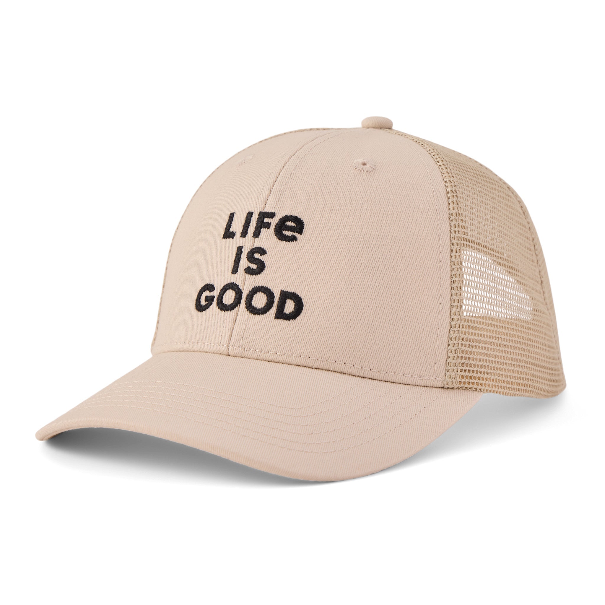 Adult Unisex Clean Stacked Branding Trucker