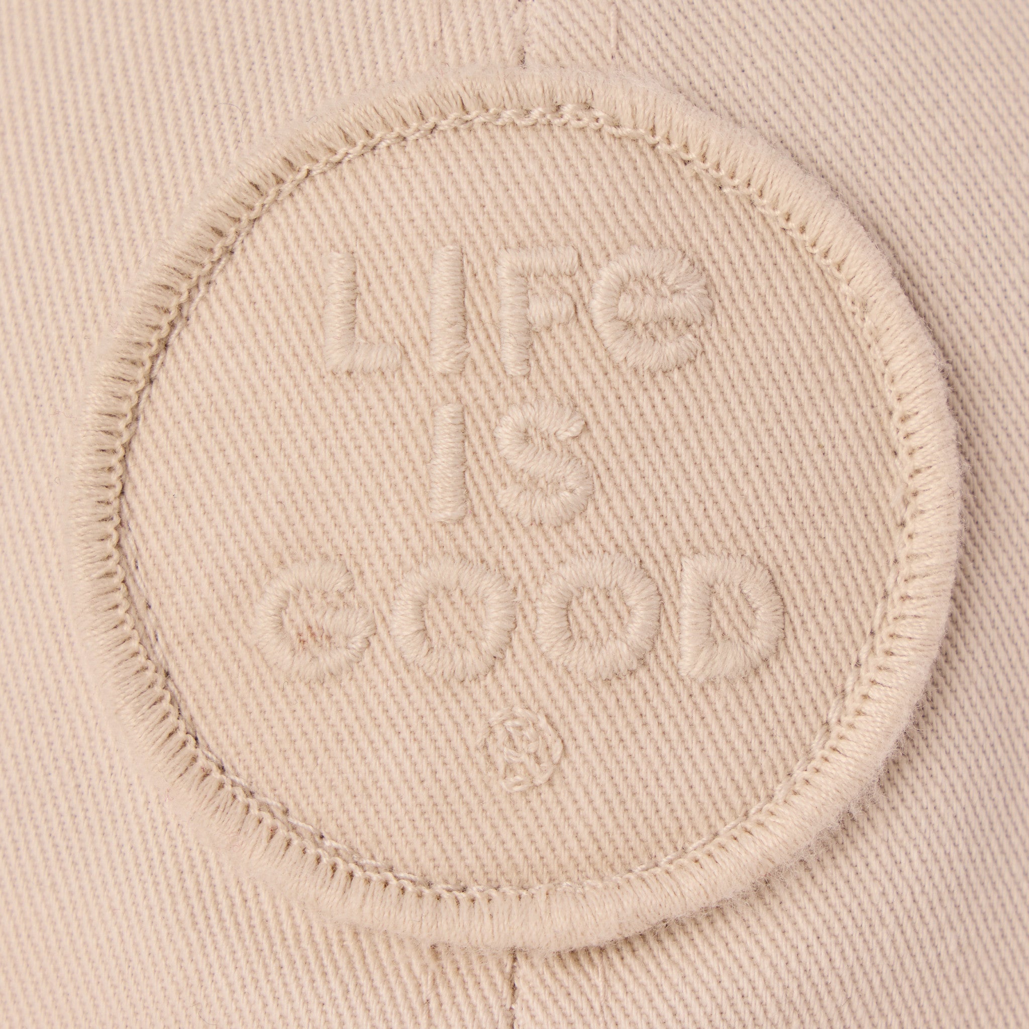 Adult Unisex Life is Good Stacked Chill Cap