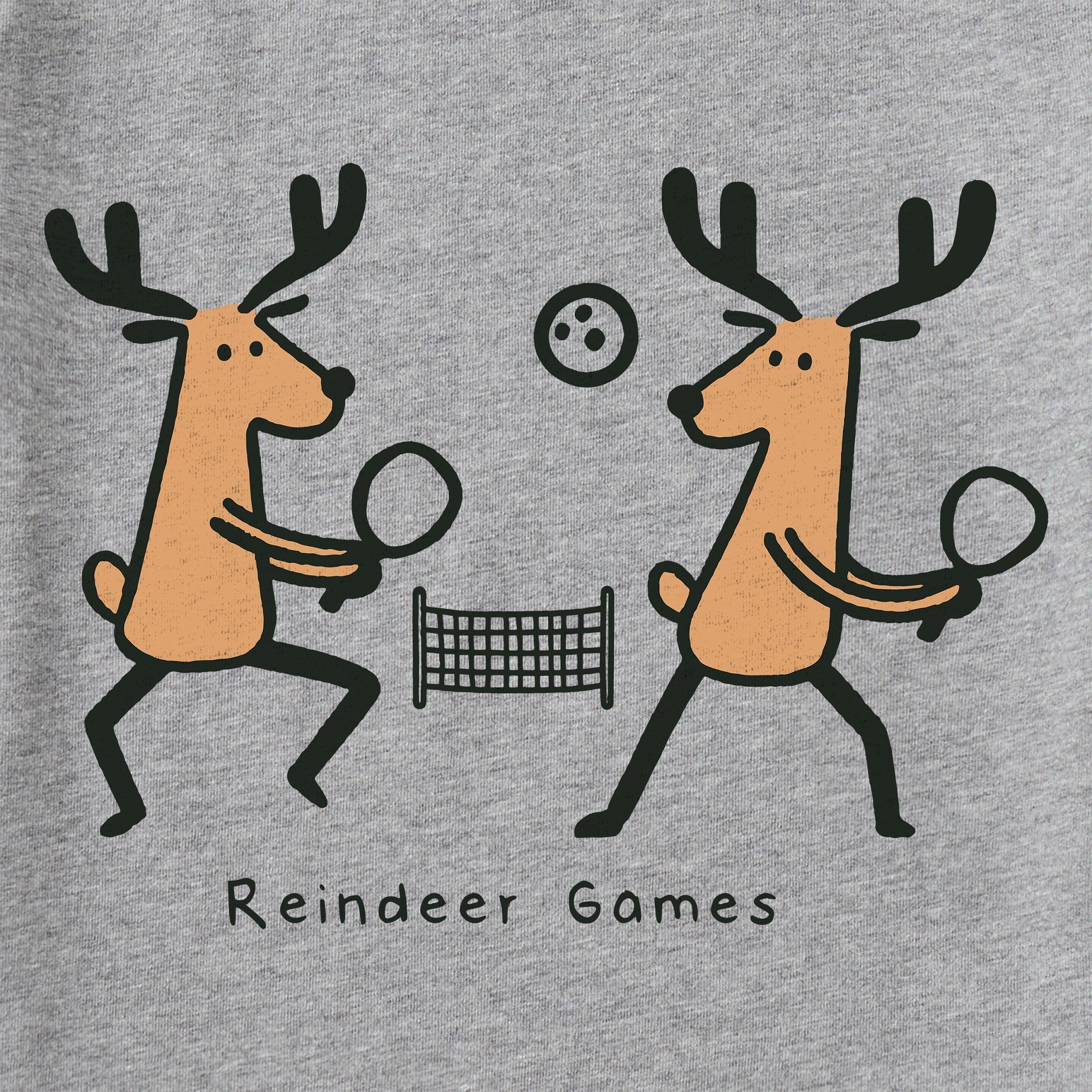 Men's Reindeer Games Short Sleeve Crusher Tee