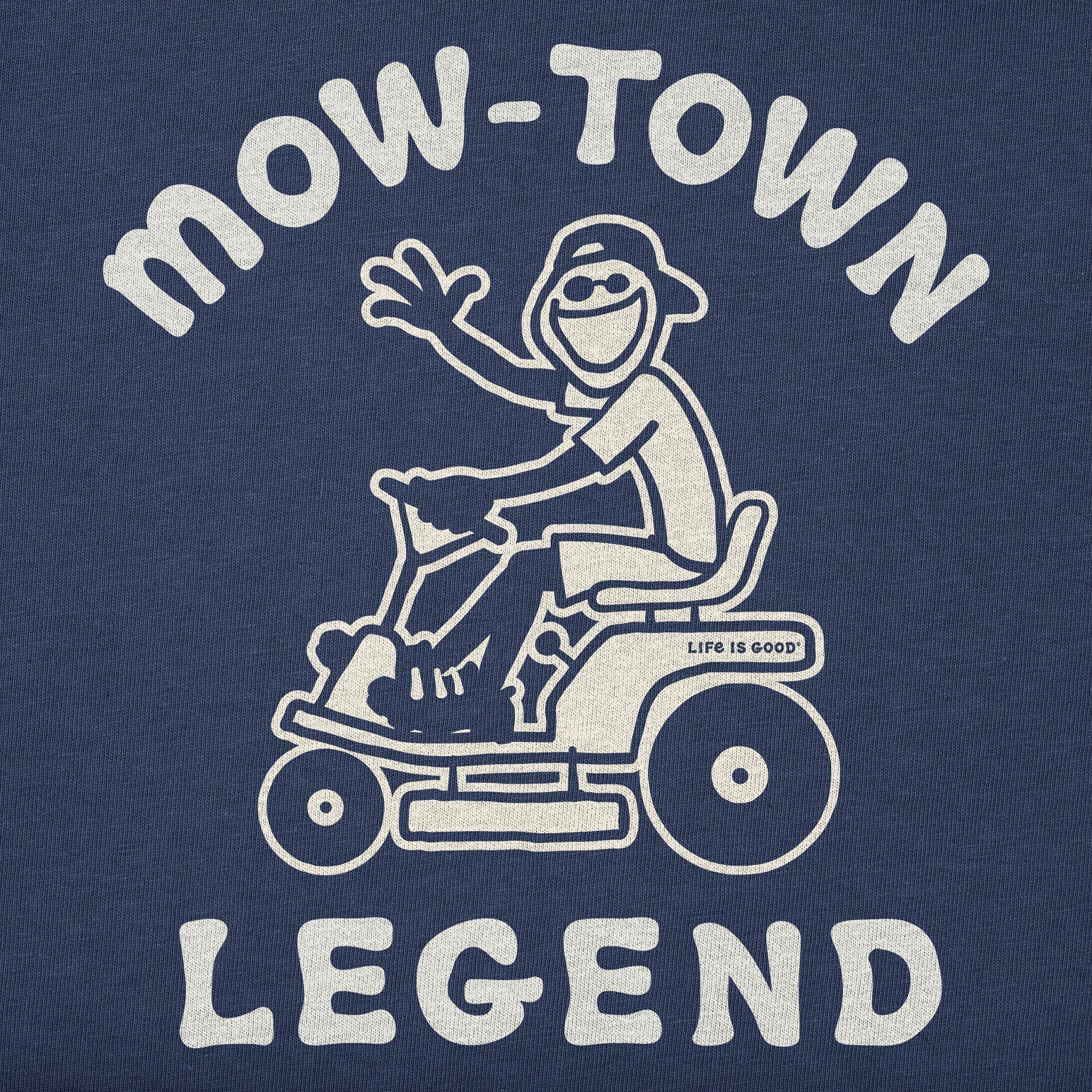 Men's Mow-town Legend Short Sleeve Crusher Tee