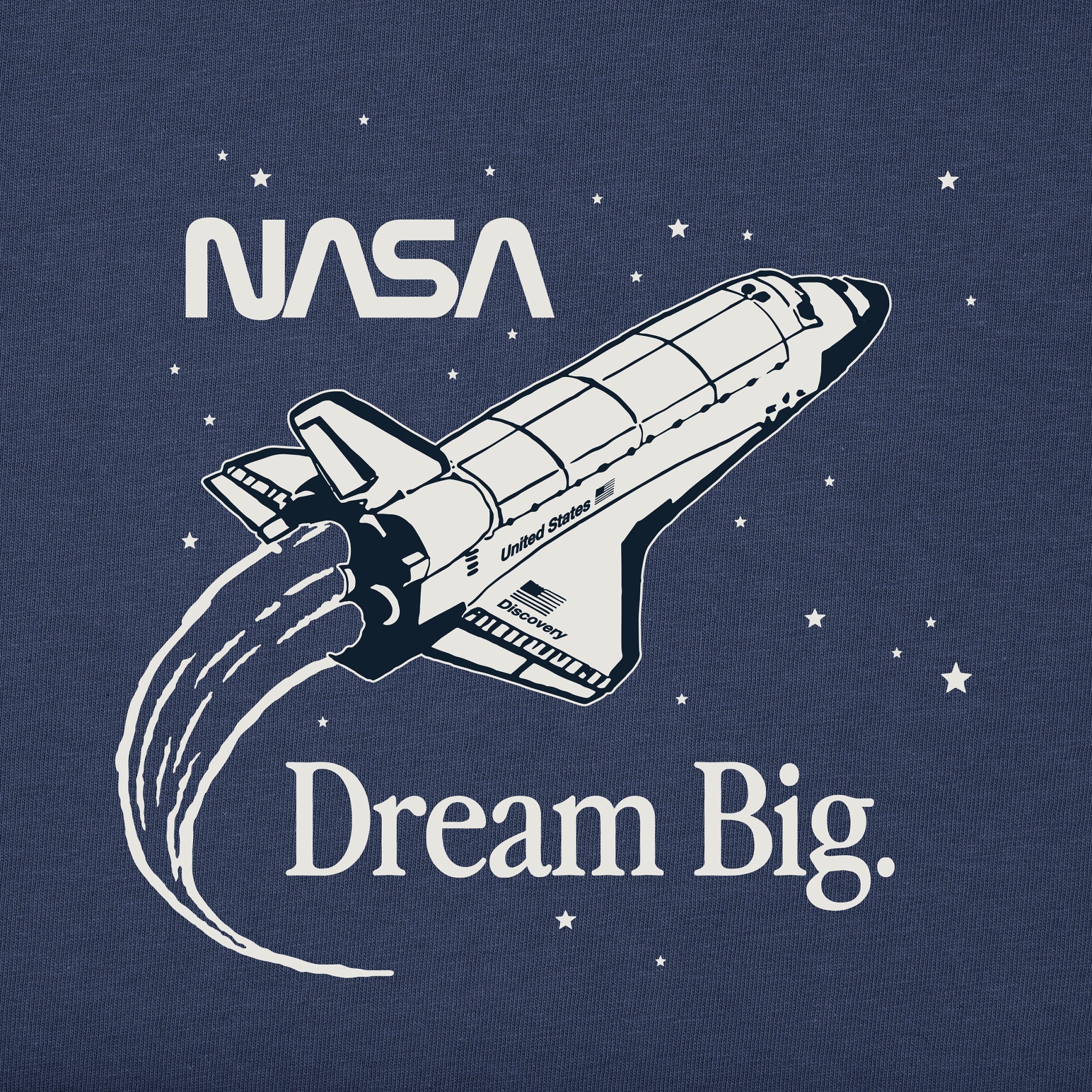 Kids NASA Dream Big Short Sleeve Crusher Tee