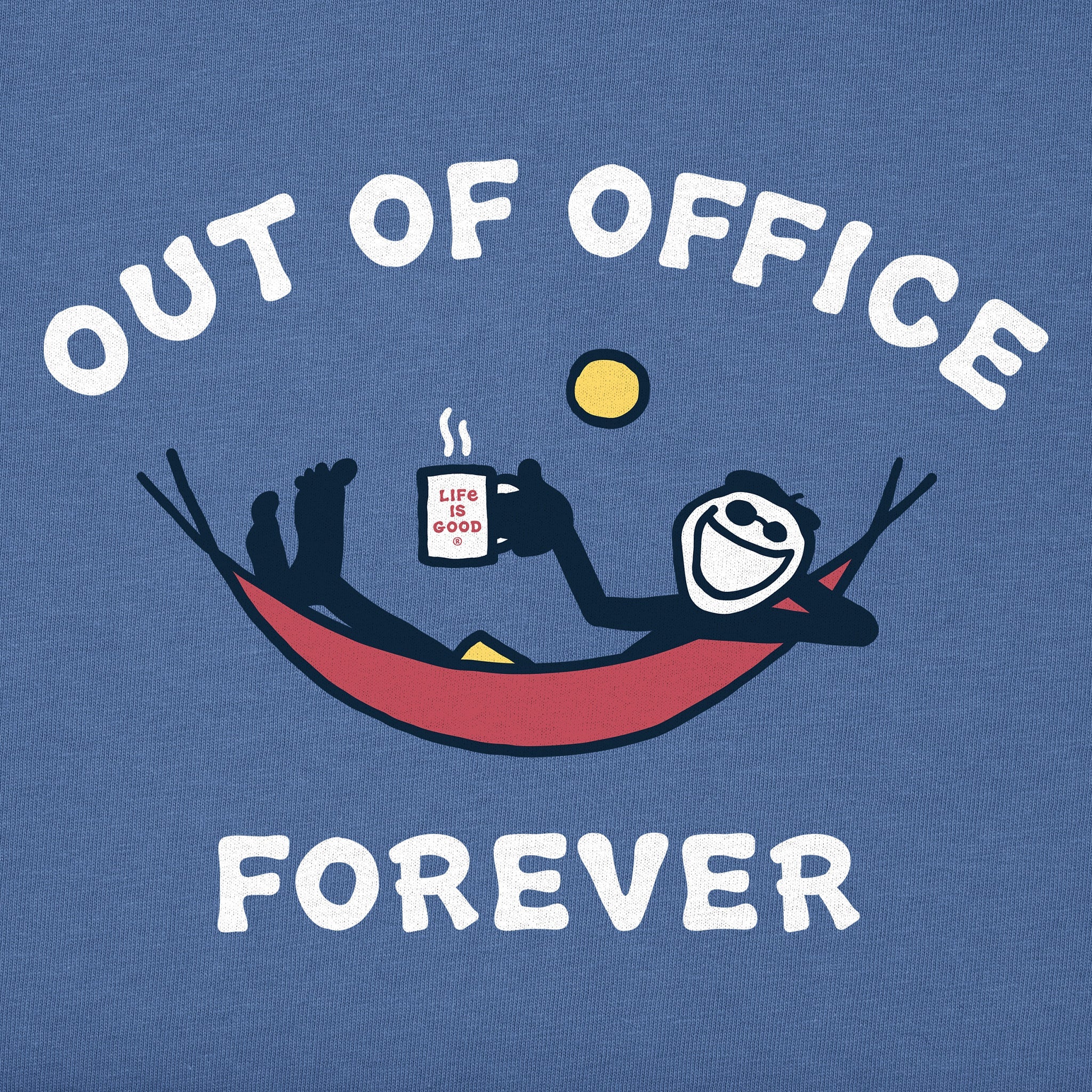 Men's Out of Office Forever Short Sleeve Crusher Tee