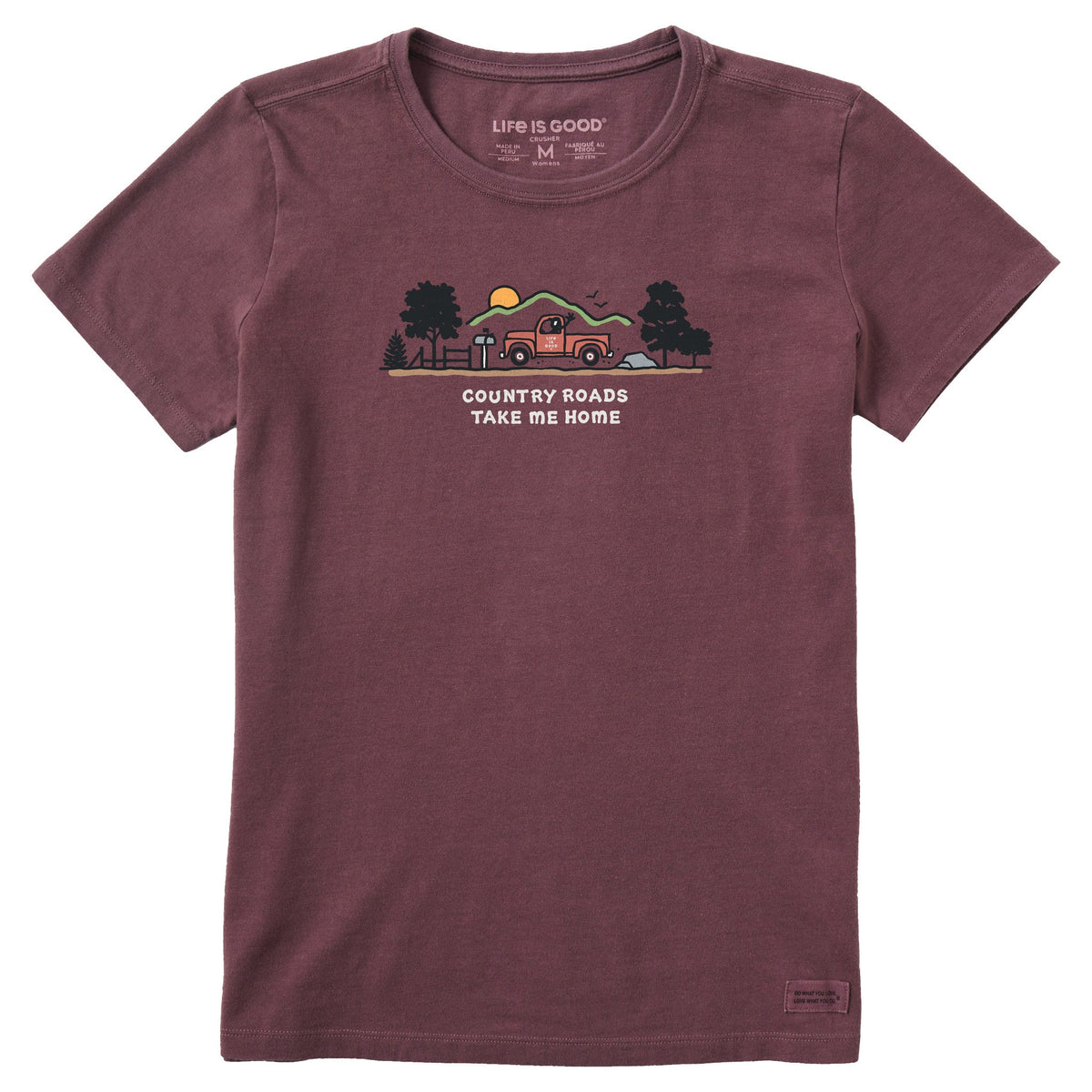 Women's Country Roads Vista Short Sleeve Crusher Tee