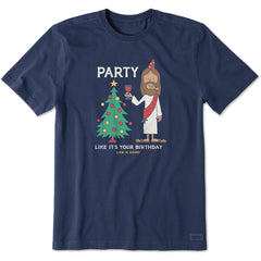 Men's Party Like It's Your Birthday Short Sleeve Crusher Tee